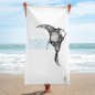 White towel Manta