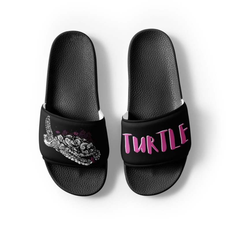 Claquetas para mujeres negras Tortue