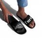 Chanclas de tortuga negras para hombre