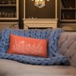 Coussin corail