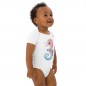 Seahorse baby organic cotton bodysuit