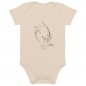 Organic cotton body baby The whale sharks