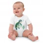 Baby organic cotton bodysuit Turtle