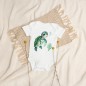 Baby organic cotton bodysuit Turtle