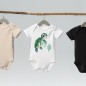 Baby organic cotton bodysuit Turtle