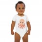 Poulpy baby organic cotton bodysuit