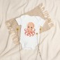 Poulpy baby organic cotton bodysuit