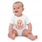 Poulpy baby organic cotton bodysuit