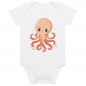 Poulpy baby organic cotton bodysuit