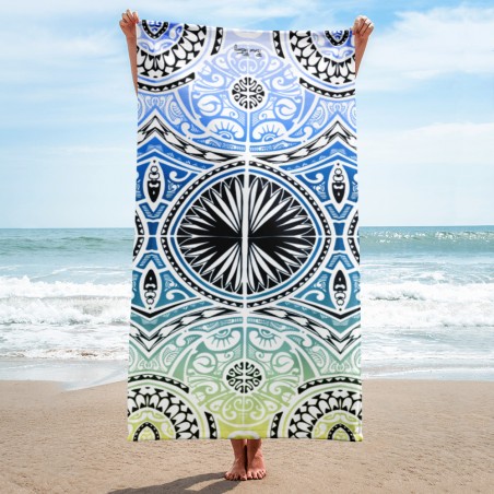 Tribal colors towel