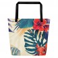 Large tote bag with Aloha pocket