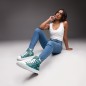 Hohe Canvas-Sneaker von Jellyfish für Damen