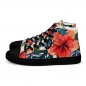 Baskets hautes en toile femme Aloha