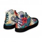 Aloha women's high-top canvas sneakers