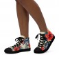 Aloha women's high-top canvas sneakers