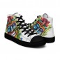 High sneakers in canvas man Totem