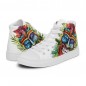 High sneakers in canvas man Totem