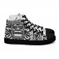 High sneakers in canvas man Tiki