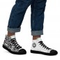 High sneakers in canvas man Tiki