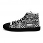 High sneakers in canvas man Tiki