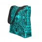 Sac cabas turquoise tribal