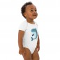 Organic cotton body baby whale