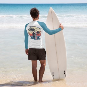 T-shirt anti UV pour Homme Surf Rider