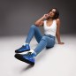 Zapatillas altas de lona Manta Blue para mujer