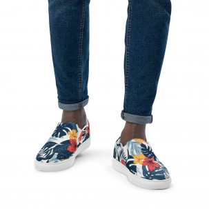 Tennis en toile sans lacets homme Tropica