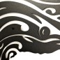 Metal wall decoration - WHITE SHARK