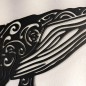 Metal wall decoration - Humpback whale