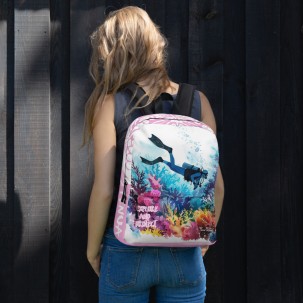 Mochila Pink Diver