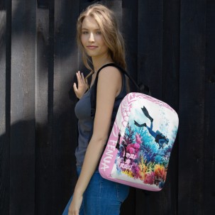 Rucksack pink Taucher