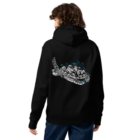 Bio-Sweatshirt Schildkröte Marine