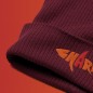 SHARK organic ribbed beanie