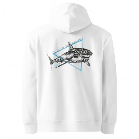 Sweat Bio Requin blanc