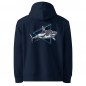 Organic white shark sweatshirt v2