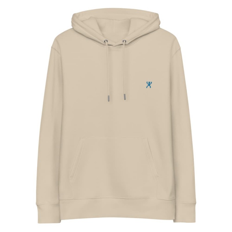 Organic white shark sweatshirt v2