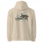 Organic white shark sweatshirt v2