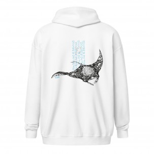 copy of Unisex zip jacket with hood Seahorse