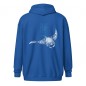 copy of Unisex zip jacket with hood Seahorse