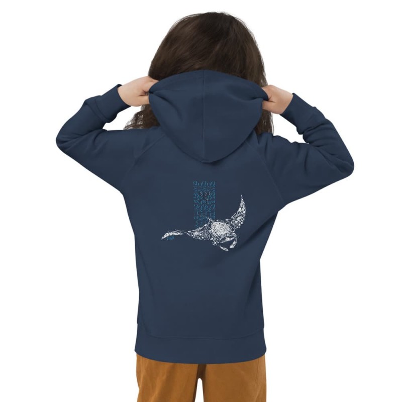 Sweat à capuche Bio Enfant La Manta