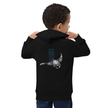 La Manta children's organic hoodie