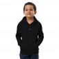 Sudadera orgánica con capucha para niños Shark white