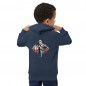 Children's organic hoodie Sunset Beach