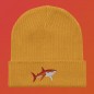 Gorro orgánico de canalé Requin Blanc