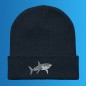 Requin Blanc organic ribbed hat