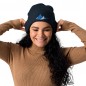 Raie Manta organic ribbed beanie