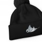 Manta ray pompom hat